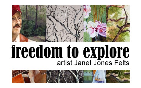 Clarksville artist Janet Jones Felts to exhibit at Downtown Artist Co-op Gallery throughout the month of January.