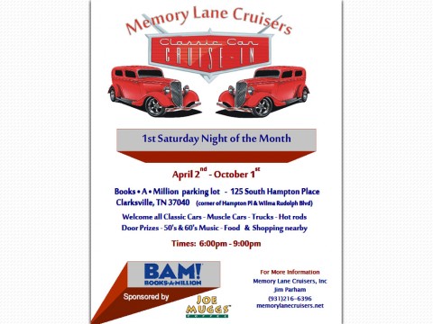 Memory Lane Cruiser's - Cruise Night