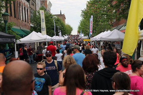 Clarksville's Rivers and Spires Festival.