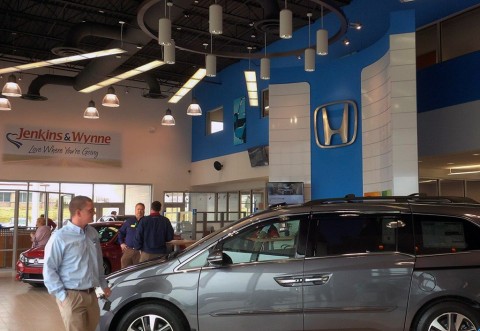 The Honda showroom, as well as the Ford-Lincoln showroom, includes various customer amenities such as an Internet Bar, Refreshment Area and Kids Zone. There will also be an opportunity to learn some Ford history through an exhibit of vintage Fords.