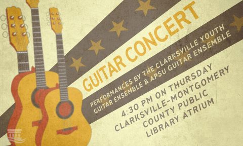 Clarksville-Montgomery County Public Library to hold Guitar Concert Thursday, April 21st