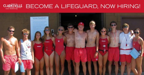 Clarksville Parks and Recreation now hiring summer lifeguard positions