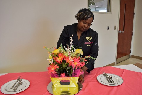 Exquisite Creations Wedding & Catering owner Essie Saulman.