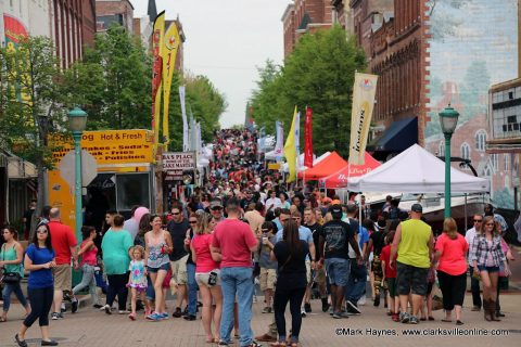 Clarksville's Rivers and Spires Festival.