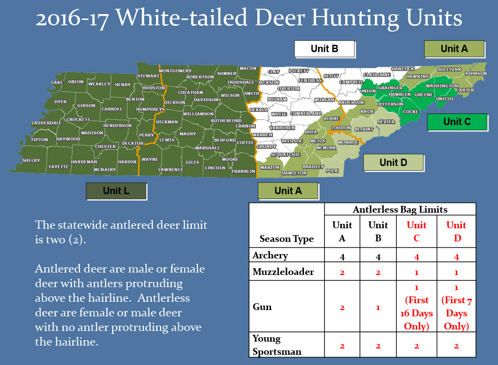 Tennessee Hunting Seasons set at May Tennessee Fish and Wildlife