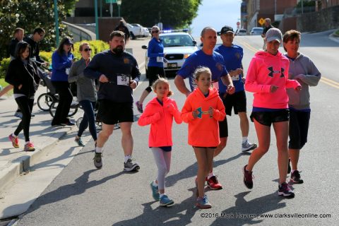 Clarksville Police Department's 2nd annual 5k Run/Walk for C.O.P.S.