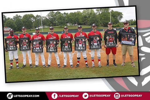 Austin Peay Senior Day was held Sunday before the Oklahoma game. (APSU Sports Information) Austin Peay Senior Day was held Sunday before the Oklahoma game. (APSU Sports Information)