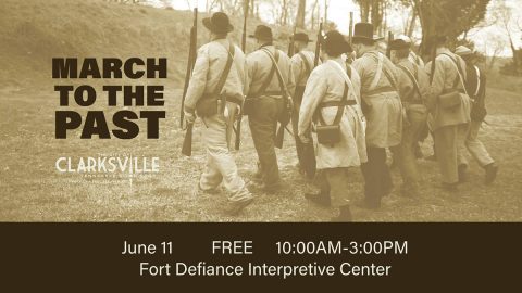 Annual March to the Past event at Fort Defiance Civil War Park.