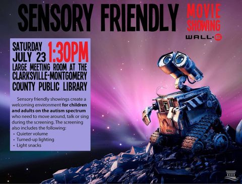 Clarksville-Montgomery County Public Library to hold Sensory Friendly showing of Disney's Wall-E