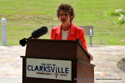 Clarksville Mayor Kim McMillan