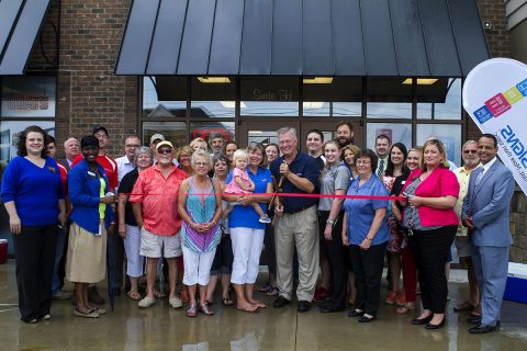 FASTSIGNS® of Clarksville Re-Grand Opening Ribbon Cutting Ceremony.
