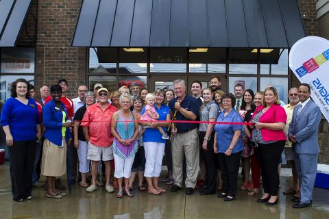 FASTSIGNS® of Clarksville Re-Grand Opening Ribbon Cutting Ceremony.