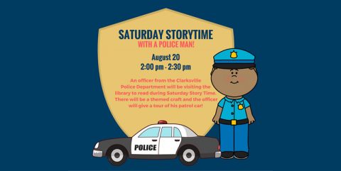 Saturday Story Time with a Police Officer