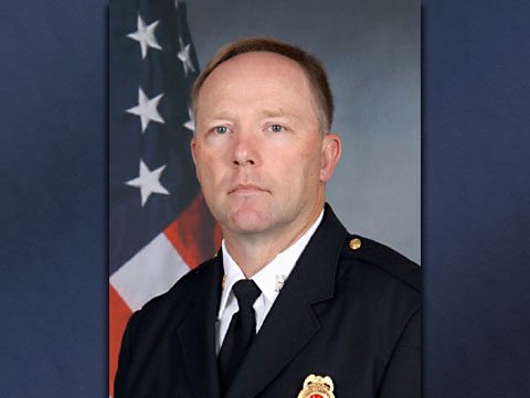 Clarksville Fire Marshal Ricky Cumberland