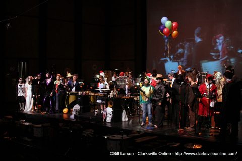 APSU Department of Music’s Halloween Percussion Concert.