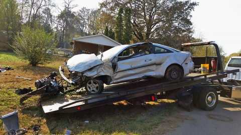 9-year old takes car for a joy ride, crashes and is ejected from the car on Eve Drive Sunday. 9-year old takes car for a joy ride, crashes and is ejected from the car on Eve Drive Sunday.