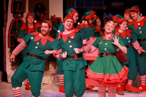 "The Happy Elf" final performances at the Roxy Regional Theatre are Wednesday through Saturday afternoon.