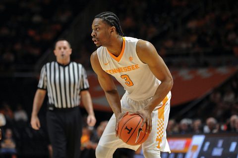 Tennessee Volunteers guard Robert Hubbs III (3) during the first half against the Missouri Tigers at Thompson-Boling Arena. (Randy Sartin-USA TODAY Sports) Tennessee Volunteers guard Robert Hubbs III (3) during the first half against the Missouri Tigers at Thompson-Boling Arena. (Randy Sartin-USA TODAY Sports)