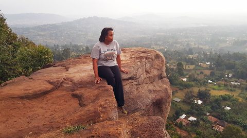 APSU's Dr. Christine Mathenge in Kisii, Kenya