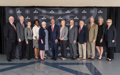 Members of Austin Peay State University's Board of Trustees met for their inaugural meeting on Thursday, March 30th, 2016. (Beth Lowary, APSU)