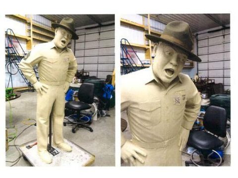 Frank ‘Sergeant Carter’ Sutton statue to be unveiled near Roxy Regional Theatre in Clarksville