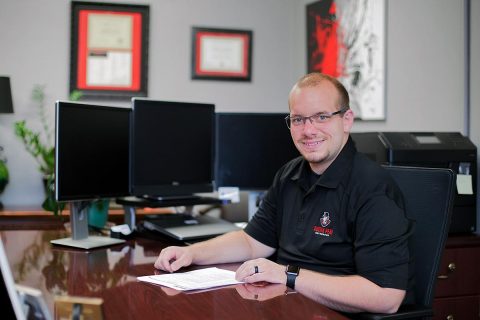 Austin Peay State University’s Office of Financial Aid associate director Johnathan Button.