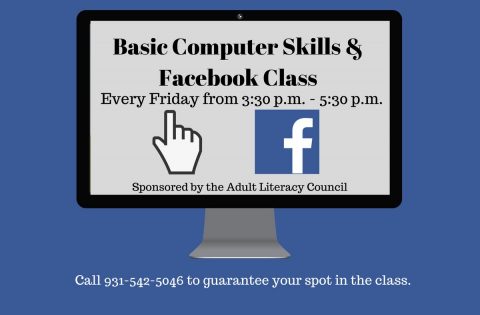 Clarksville-Montgomery County Public Library to hold Basic Computer Skills and Facebook Class every Friday