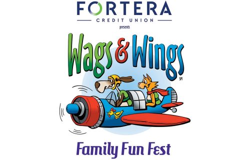 The Wags & Wings Family Fun Fest, a celebration of pets and aviation in Clarksville, will be hosted by Clarksville Regional Airport to benefit the Humane Society of Clarksville-Montgomery County, Oct. 14. Fortera Credit Union is the title sponsor of this first-year event, which will include a Kids Zone, vendors and exhibitors, skydivers and much more.