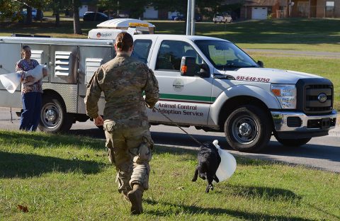 The 72nd Medical Detachment Veterinary Service Support is working with Montgomery County Animal Care and Control to save animals in the community.