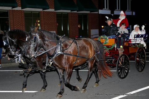  58th Annual Clarksville Christmas Parade in Downtown Clarksville.