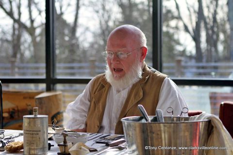 A presentation on life in the 1800's at Fort Defiance this weekend, with guest speaker Mark Britton.