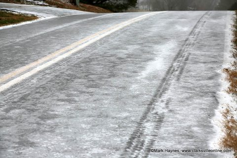 Clarksville-Montgomery County roads are becoming hazardous. Clarksville-Montgomery County roads are becoming hazardous.