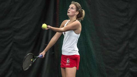 Austin Peay Women's Tennis loses Sunday to Central Arkansas, 4-3. (APSU Sports Information) Austin Peay Women's Tennis loses Sunday to Central Arkansas, 4-3. (APSU Sports Information)