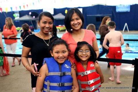 Clarksville Parks and Recreation's annual Wettest Egg Hunt was held Saturday at the New Providence Pool.