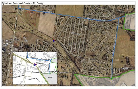 Tylertown Road and Oakland Road Design.