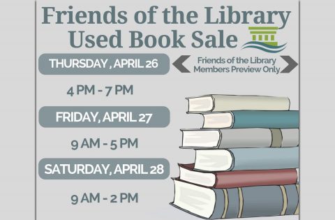 Friends of the Library Spring Used Book Sale