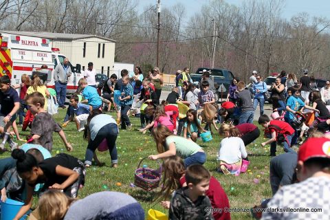 Hilltop Market hosted its annual Easter Egg Hunt, this year with more than 10,000 eggs placed on the lawn.