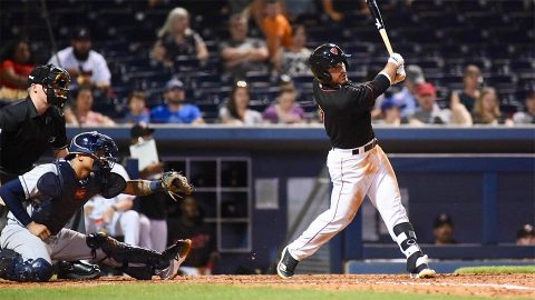 Right Fielder Ramon Laureano Belts Solo Homer as Nashville Sounds Start Homestand With Win. (Nashville Sounds) Right Fielder Ramon Laureano Belts Solo Homer as Nashville Sounds Start Homestand With Win. (Nashville Sounds)