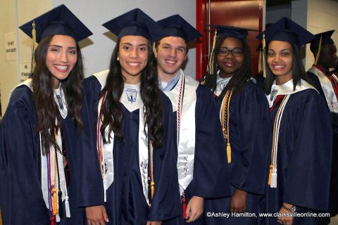 Northeast High School Class of 2018 received diplomas in commencement exercises at APSU's Dunn Center.