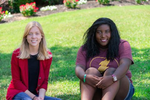 Austin Peay State University Full Spectrum Learning program mentors Lillan Pllard and Diamond Brant want their mentees to "be their best selves."