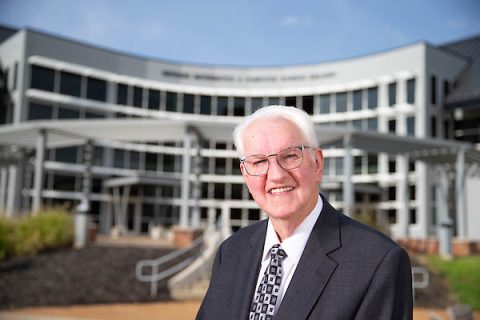 Austin Peay State University's Dr. Bruce Myers dedicated 48 years to serving Austin Peay students.