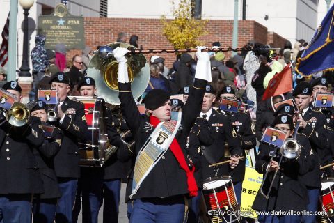 Patriotism was on full display at this year' Veterans Day Parade, which winded its way through the streets of Downtown Clarksville on Saturday, November 10th, 2018.