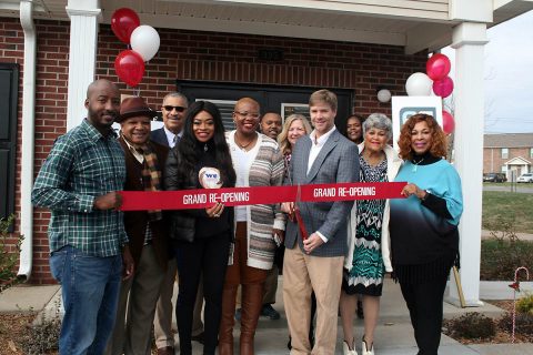 Tennessee Housing Development Agency celebrates grand reopening of Miller Town Apartments.