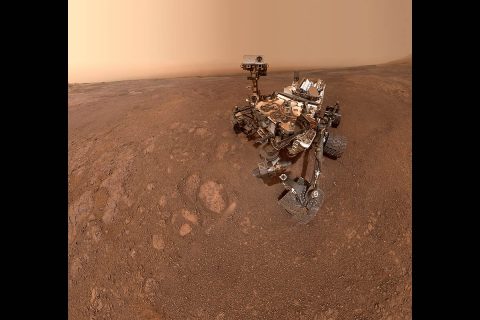 A selfie taken by NASA's Curiosity Mars rover on Sol 2291 (January 15) at the "Rock Hall" drill site, located on Vera Rubin Ridge. (NASA/JPL-Caltech) A selfie taken by NASA's Curiosity Mars rover on Sol 2291 (January 15) at the "Rock Hall" drill site, located on Vera Rubin Ridge. (NASA/JPL-Caltech)
