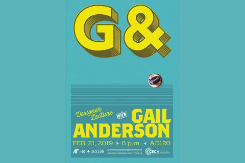 Graphic designer Gail Anderson to speak at Austin Peay State University Thursday, February 21st.