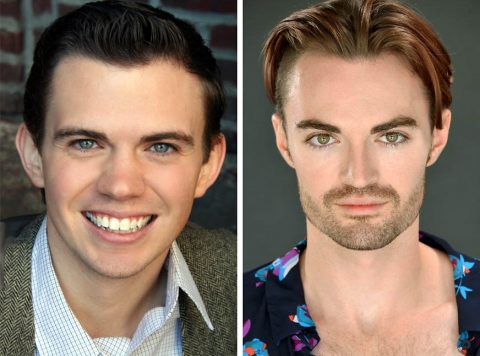 Ryan Bowie and Ian Alexander Erbe star in "Girlfriend" in the Roxy Regional Theatre's theotherspace, February 25th - March 5th.