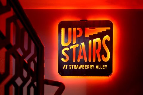 Upstairs at Strawberry Alley