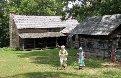 Historic Collinsville Pioneer Settlement Opens April 20th