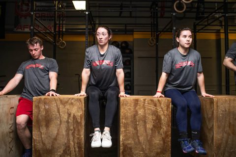 Kylie Head, center, is one of seven ROTC cadets on Austin Peay State University's Ranger Challenge who is in the Green to Gold program. (APSU)