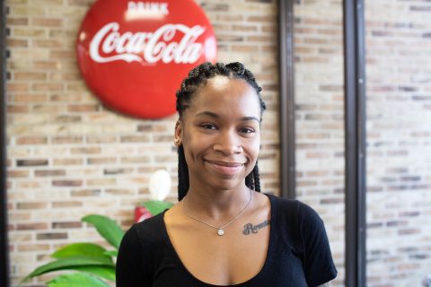Austin Peay graduate Ebony Walton recently won an American Advertising Award, or ADDY, and three Southern Student Graphic Design Show awards. (APSU) Austin Peay graduate Ebony Walton recently won an American Advertising Award, or ADDY, and three Southern Student Graphic Design Show awards. (APSU)